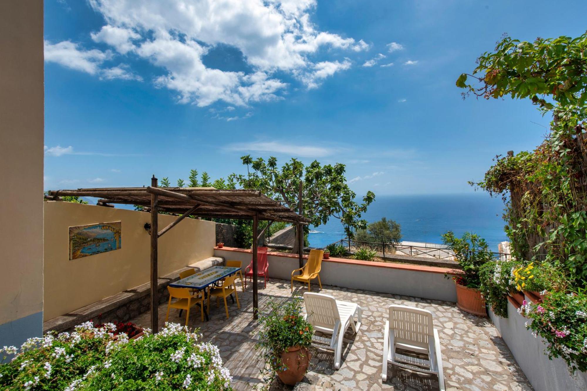 La Sciuscella Villa Conca dei Marini Dış mekan fotoğraf